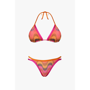 Maillot de bain 2 pièces rétro personnalisable Vêtements de plage Bikini Style rétro Taille haute Push-Up Plus XL XXXS Retro Designer Respirant - Product Image 2