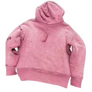 Producto de alta calidad, prenda desgastada Sun Faded Hoodie 100% algodón Heavyweight Acid French Treey Hoodie - Product Image 4