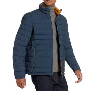 Best Selling Men's Winter <b>Puffer</b> <b>Jacket</b> High Quality Fashion Style with Stand Collar Canvas Fabric Front Logo-Winter Wear - Product Image 4
