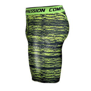 กางเกงขาสั้นรัดรูปแห้งเร็ว ผลิตจากผ้าระบายอากาศเป็นมิตรต่อสิ่งแวดล้อม ทรงกระชับสำหรับนักกีฬาชาย ออกกำลังกายแบบคาร์ดิโอ และปั่นจักรยาน - Product Image 3