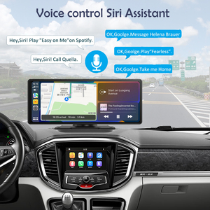 10.26 inch cảm ứng không dây Apple Carplay Màn hình 4K <span class=keywords><strong>HD</strong></span> bảng điều khiển di động Navigation IPS 2.5D màn hình cảm ứng tùy chọn <span class=keywords><strong>DVR</strong></span> Máy ảnh - Product Image 6