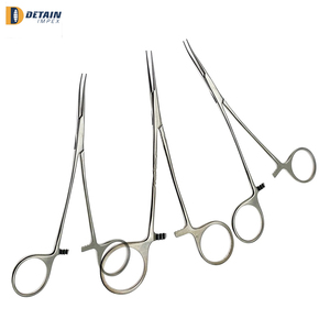 Pince anti-moustique hémostatique 14cm 16cm pince anti-moustique chirurgicale droite incurvée pince anti-moustique Kit Instrument médical - Product Image 6
