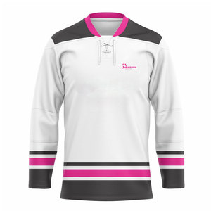 Jersey de Hockey sobre Hielo Personalizable con Logotipo de Equipo, Nuevo, Cómodo, Talla Personalizada, Estilo Cuello en V, al Mejor Precio - Product Image 1