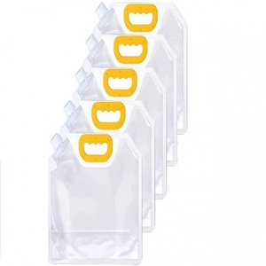 Wholesale Large Capacity 2500ml Grain <b>Plastic</b> <b>Bag</b> Food <b>Storage</b> Sealed <b>Bag</b> for Kitchen Pantry Organization Reusable Airtight Bulk - Product Image 1