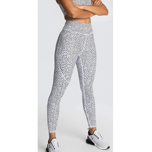 Venta al por mayor de cintura alta ropa de Yoga estiramiento entrenamiento gimnasio Yoga pantalones de compresión de las mujeres Fitness barriga Yoga Leggings - Product Image 1