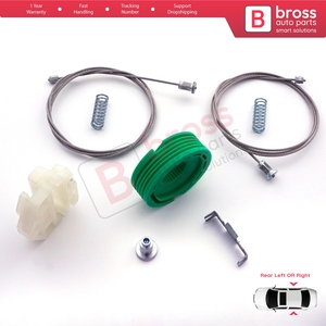 เครื่องควบคุมกระจกหน้าต่างไฟฟ้า BWR5384ชุดซ่อมประตูหลังสำหรับ S124 W124ระดับ1986-1995ประตู4/5 1247300446 1247300346 - Product Image 3