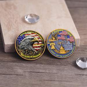 Moneta Commemorativa Personalizzata per Anniversario - <span class=keywords><strong>Aquila</strong></span> Americana e Simboli Patriottici da Collezione - Merchandise Americano per Celebrazioni - Product Image 5