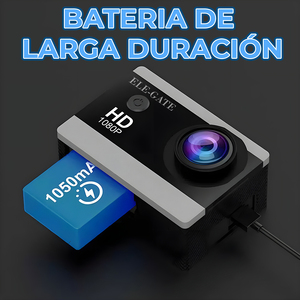 Videocámara Deportiva 12MP Full HD 1080P, Cámara de Video de Acción 4K Resistente al Agua con Pantalla de 2 Pulgadas para Grabación - Product Image 2