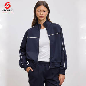 Conjunto Deportivo Casual de Invierno para Mujer, Tejido de Felpa de Alta Calidad, Secado Rápido, Logotipo Personalizado y Diseño, Servicio OEM - Product Image 4