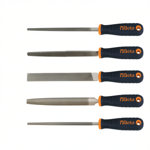 Limas y esmerilas de medio corte con mango antideslizante de doble material - Product Image 2