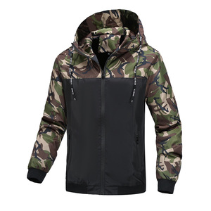 Vestes de camping durables de style camouflage pour hommes, vestes tactiques d'extérieur, veste softshell, vêtements imperméables, imprimé jungle 2026 - Product Image 4