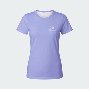 T-shirt léger 100 % coton pour femme, manches courtes, haute qualité, impression logo personnalisée, prix bas – Meilleures ventes des fabricants - Product Image 4