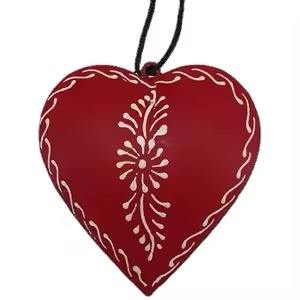 Cœur sacré Milagros suspendu en métal fini antique doré Cœur sacré pour église, décoration murale, cadeau et décor catholique - Product Image 6