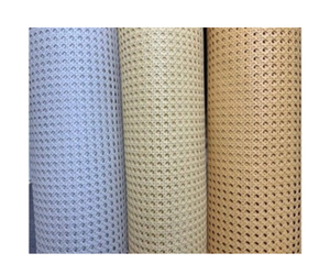 Bandes artificielles en osier de rotin en plastique imperméable tissage PE pour la fabrication de meubles - Product Image 1