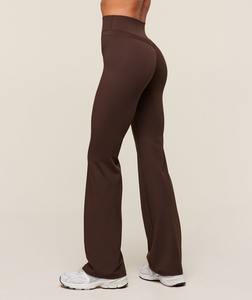 <b>Women's</b> High-Waisted <b>Brown</b> Yoga <b>Leggings</b> Best Workout Fitness Clothing Elastic Athletic Running Control New Gym <b>Leggings</b> Yoga - Product Image 1