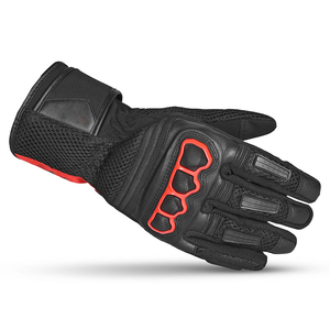 Guantes de Motocicleta de Cuero Transpirable Personalizados con Pantalla Táctil de Secado Rápido Unisex de Alta Calidad para Todas las Estaciones y Conducción al Aire Libre - Product Image 5