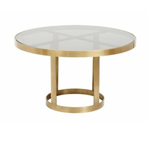 โต๊ะกาแฟกรอบทันสมัยดีไซน์พิเศษสำหรับห้องนั่งเล่นเฟอร์นิเจอร์ตกแต่งบ้านโต๊ะกลางสุดหรู - Product Image 1