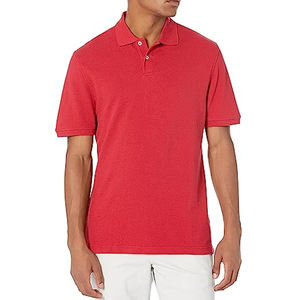 เสื้อยืดคอเต่าผู้ชายผ้าฝ้าย 100% คุณภาพสูง ป้องกันการหลุดลอก ด้านหน้าถักแบบทึบ แขนสั้น - Product Image 1