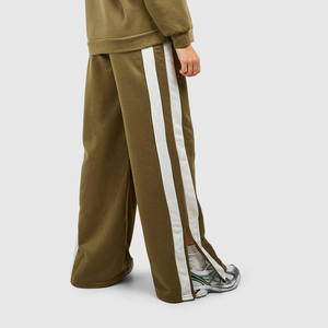 Customized <b>Womens</b> <b>Fleece</b> 2 Piece Outfits Sweatsuit Hooded Pullover Sweatshirt Top Straight <b>Jogger</b> Sweatpants Tracksuits Set - Product Image 6