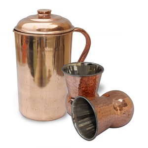 Heavy Quantity Wholesale 100% Pure Metal <b>Water</b> <b>Jug</b> Customized Logo Classic Design for Drinking Metal Material for Bulk Sale - Product Image 6