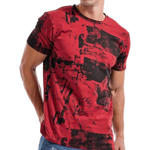 Venta al por mayor Hombres Nueva moda Hip Hop Camiseta Comodidad de moda Impreso Camiseta - Product Image 5