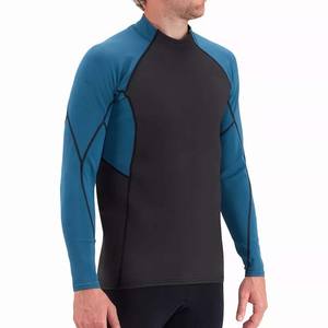 Protège-éruptions cutanées anti-UV personnalisés UPF50 100% chemises de compression sublimées en polyester vêtements de sport pour hommes 2025 - Product Image 5