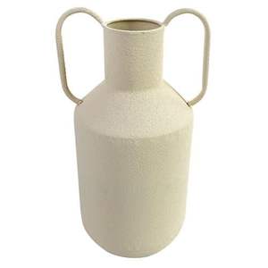 Vase en métal abstrait moderne, style nordique, luxe, noir mat et blanc, pot à fleurs en fer forgé, sculpture géométrique créative, décoration d'intérieur - Product Image 4