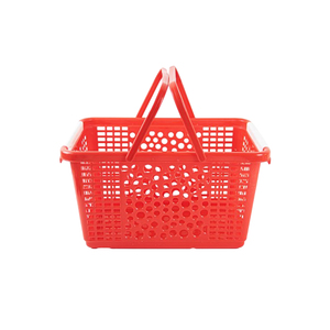Cesta de Almacenamiento Premium con Tapa Abierta y Asas Plegables, Cesta Multiusos de Plástico para Frutas y Verduras para Supermercado - Product Image 5