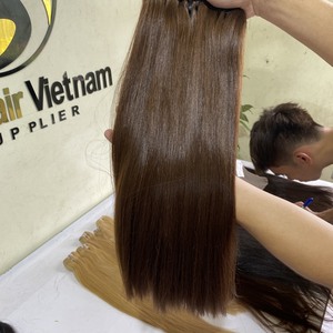 Extensiones de cabello humano de grado 12A, extensiones de cabello humano de doble estiramiento sin procesar con cutícula virgen, de alta calidad - Product Image 1