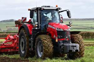 Tractor Agrícola Massey Ferguson 2022 Usado, Listo para Usar, 160HP, Caja de Cambios, Componentes Principales, 4x4 - Product Image 3