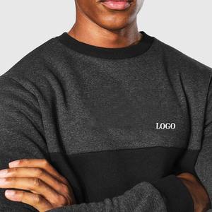 Chándales de hombre personalizados al por mayor de alta calidad, cuello redondo, colores sólidos, transpirables, ajustados, tarifa barata/precio de fábrica, chándales - Product Image 4