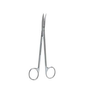 Ciseaux chirurgicaux droits à lame émoussée/manuelle en acier inoxydable pour pansements, certifiés CE ISO13485, garantie 1 an - Product Image 3