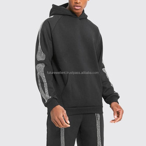 ชุดกีฬาชายรุ่น2ชิ้นมีซิปรูดซิปสำหรับใส่เล่นกีฬารุ่นเฮฟวีเวตใส่ได้ทั้งชายและหญิง - Product Image 4