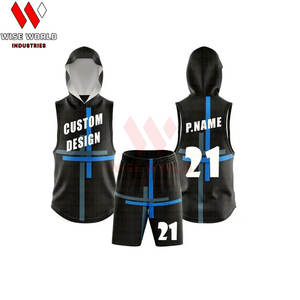 ชุดยูนิฟอร์มฟุตบอลธงชาติอเมริกันแบบสั่งทำพิเศษ ชุดแข่ง 7 ต่อ 7 พร้อมตัวเลือกไซส์ใหญ่ ทนทาน น้ำหนักเบา ระบายอากาศได้ดี ผลิตจากโพลีเอสเตอร์ 100% - Product Image 3