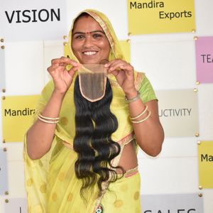 100% Remy cuticule aligné Bodywave 6*6 fermeture pas cher vierge indien Machine Double trame Extensions de cheveux brut non transformé qualité - Product Image 6