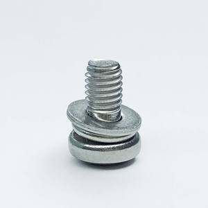 Bon prix OEM/ODM M2 ~ M8 SS304/SS316 C1022 Vis à tête cylindrique Phillips SEMS avec rondelle Électronique automobile - Product Image 4