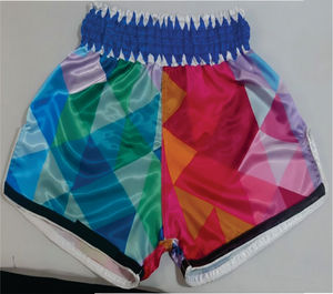 Shorts de plage amples pour hommes, imprimé métallique brillant, polyester, taille à cordon de serrage, pantalon de sport décontracté pour les vacances d'été, vêtements de bain - Product Image 1