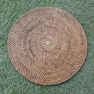 Best-seller 2025 napperon à franges naturelles en jonc de mer fabriqué au Viet Nam - Product Image 3