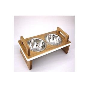 Stainless Steel <b>Dog</b> <b>Bowls</b> With Wooden <b>Stand</b> Customized Size <b>Dog</b> <b>Bowl</b> For Indoor And Outdoor Use <b>Dog</b> <b>Bowl</b> - Product Image 4