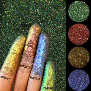 Mỹ phẩm lớp quang học biến hypershift Tắc Kè Hoa sắc tố cầu vồng Holographic Phấn mắt sắc tố bột - Product Image 1