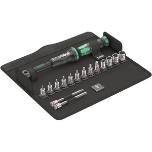 Bicycle <b>Torque</b> Wrench <b>Set</b> 16-Piece 2.5-25 Nm 1/4 Inch WERA Tool Kit - Product Image 1