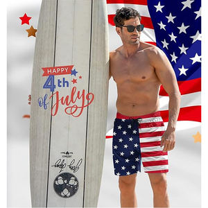 Meilleure qualité respirant séchage rapide sublimé vacances d'été loisirs Shorts de plage taille élastique Shorts hawaïens expédition DDP - Product Image 6