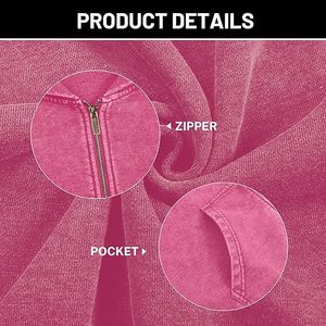 Sudadera con Capucha Estilo Lavado Ácido Urbano en Algodón Suave y Grueso, con un Atrevido Desgaste Desgastado para un Look Vintage Atemporal - Product Image 5