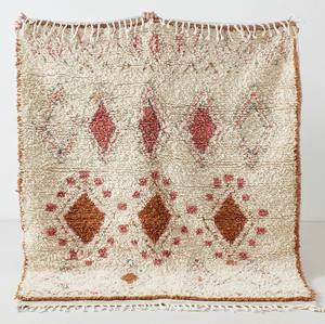 Alfombras de lana marroquí para sala de estar, alfombras de diseño antiguo para el hogar, de gran tamaño, con estampado marroquí - Product Image 2