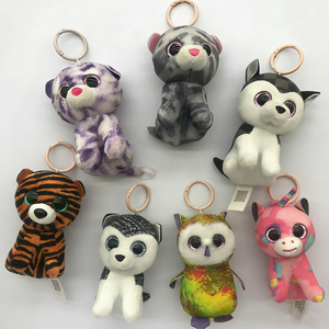 Customized <b>Cute</b> Plush Animal Keychains 3D Cartoon Soft Toy Collection Multicolor Design - Product Image 4