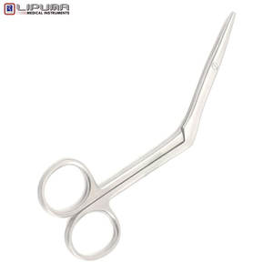 HEYMANN Tijeras Nasales Premium de 7 Pulgadas y 18 cm, Instrumentos Médicos Quirúrgicos Profesionales, Fuente de Alimentación Manual, Serie Knights - Product Image 2