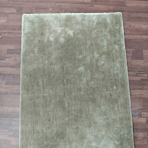 Viscose de haute qualité doux brillant longue durée tapis échantillon pièce pour votre maison salon bureau d'affaires et comme échantillon - Product Image 1
