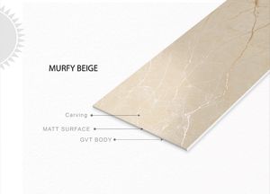 Azulejos de porcelana de 600x1200mm tallados MURFY BEIGE - Product Image 3