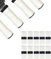 Poignées de raquette de padel professionnelles de haute qualité en cuir PU gaufré, surdimensionnées, antidérapantes, extra épaisses, pour badminton, pickleball, tennis