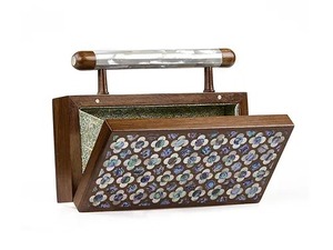 Fabriqué à la main bohème dame robe pochette personnalisé nacre incrustation broderie détaillée parfait arabe cadeau de mariage pour - Product Image 6